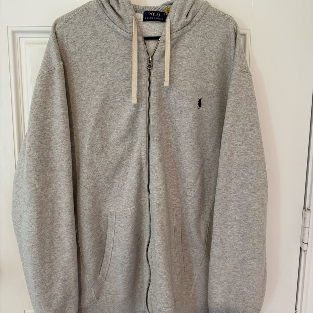Polo by Ralph Lauren Gray Men's Hoodie Sweater